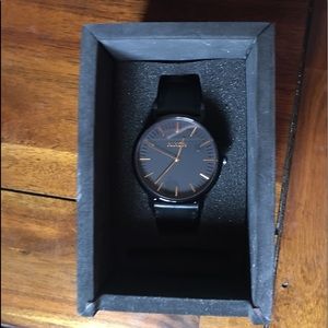 Nixon Porter Leather Watch